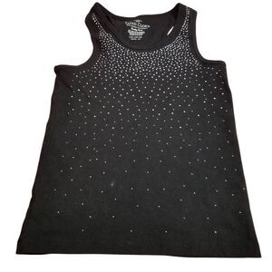 Faded Glory beaded tank top L10/12
